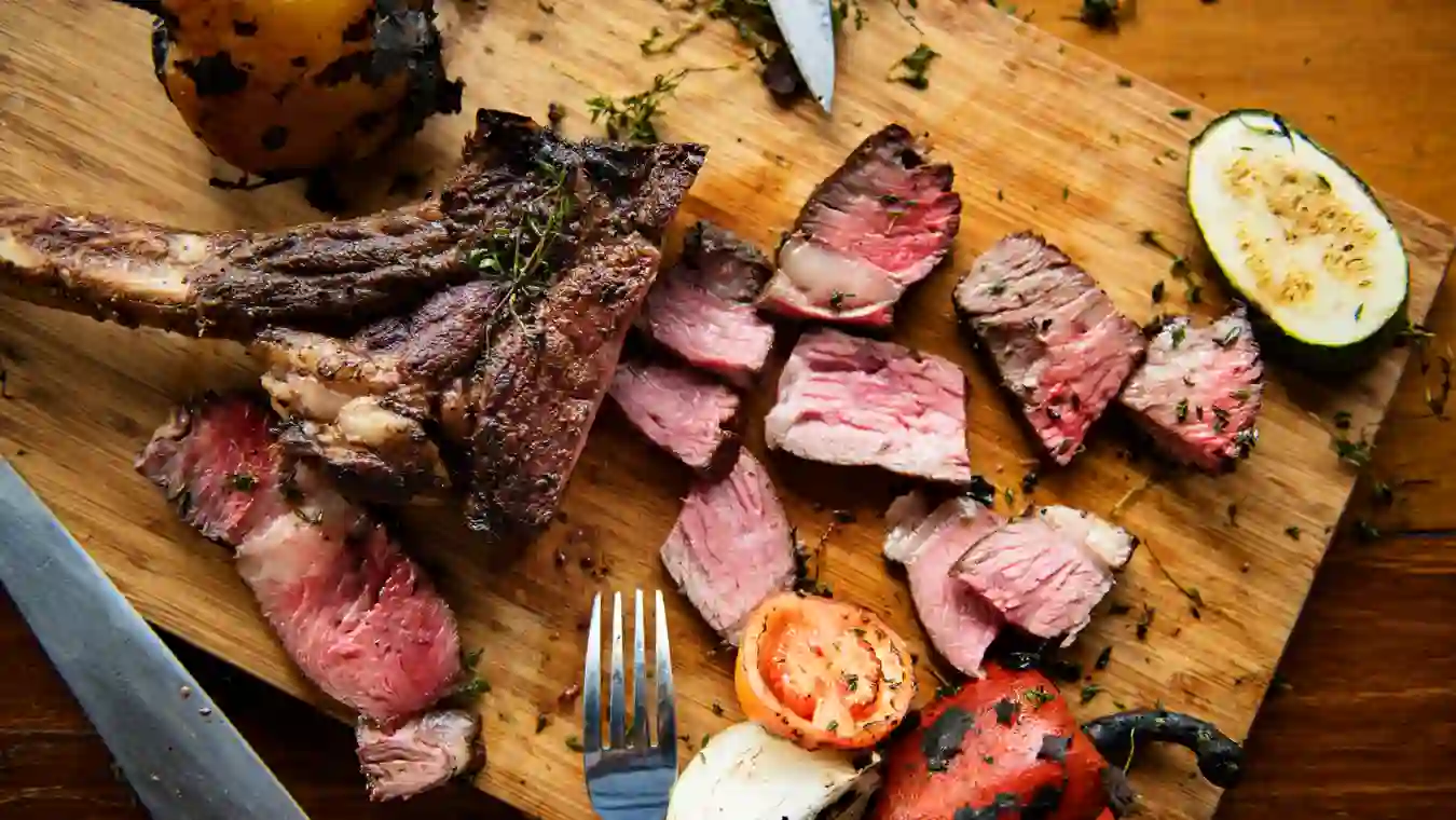 La carne a la brasa es muy sana
