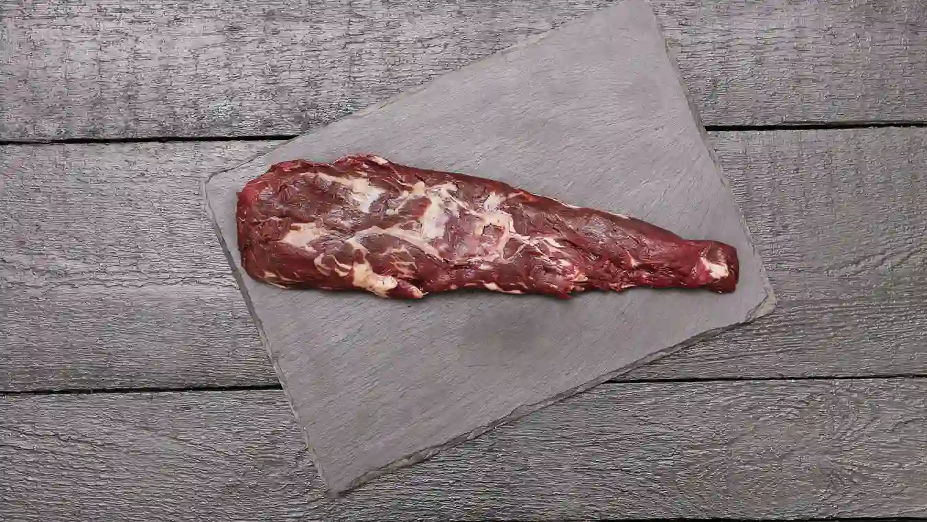 Un trozo de Lagarto carne